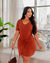 VESTIDO EM MALHA SOFT DECOTE V COM TORCAO NA SAIA - Vitrinee_v
