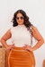 REGATA EM RENDA CROCHET LACE COM DETALHE EM MALHA na internet