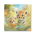 Placa Decorativa Tigre Baby Safari Aquarelado
