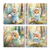 Kit 4 Placas Decorativas Bosque Encantado Bichinhos