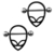 Piercing Para Pezón X2 Acero Alien - comprar online