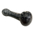 Pipa De Vidrio Espiral Mediana Negra
