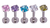Piercing Labret Rosca Interna Con Circón - Yk Urban Shop