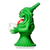 Bong de monstruo de slime de silicona en internet