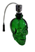 Bong de Calavera En Vidrio Verde