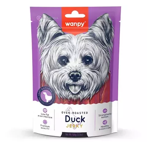 Petisco Para Cachorro Wanpy Filé de Pato 100g - comprar online