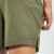 Short Deportivo con Calza Underarmour Verde (Art.3865) - comprar online