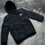 Campera Deportiva TNF Negra con Piel - comprar online