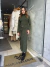 Vestido Feminino Midi Manga Longa Canelado na internet