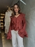 Imagem do Blusa Feminina Manga Longa Babados