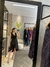 Vestido Feminino Alfaiataria Midi Transpassado com Detalhe de Tecido Franzido na Lateral da Saia - comprar online