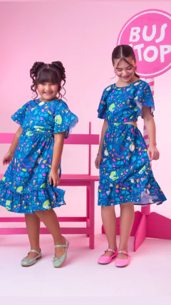 Vest: sophia verde estampado - comprar online