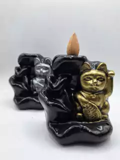 Cascada de Humo Gato de la Fortuna OFERTA OUTLET - comprar online