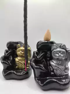 Cascada de Humo Gato de la Fortuna OFERTA OUTLET en internet