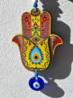 ColgantE MANO HAMSA COLORS