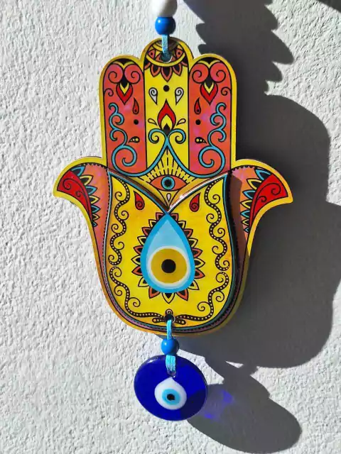 ColgantE MANO HAMSA COLORS