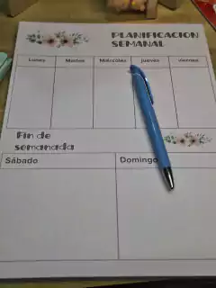 PLANIFICADOR DE SEMANA A4 - comprar online