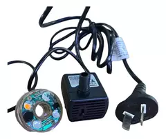 Bomba Motor 2w CON Y SINluz 4 Leds Fuentes De Agua