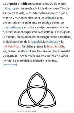 PULSERA DE LA TRIQUETA CELTA - comprar online