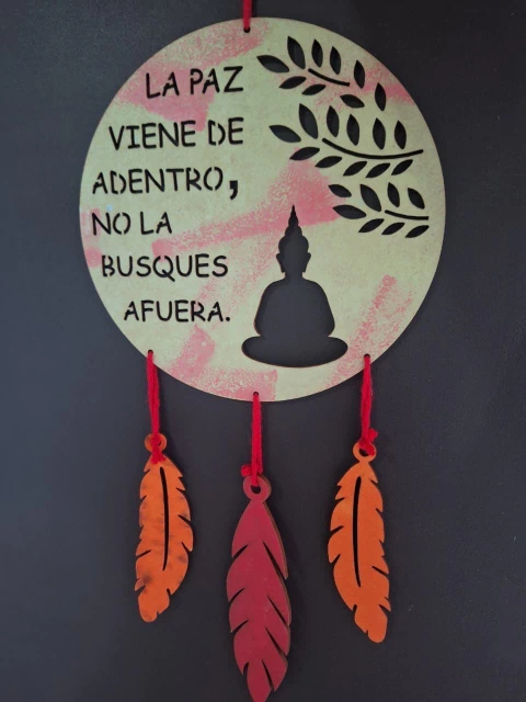 Colgantes MDF VARIOS MODELOS - comprar online