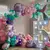 Arco De Globos Orgánico Cola De Sirena Fiesta 97 Piezas - comprar online