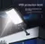 Imagen de Reflector Grande Luz Solar Potente 100w Exterior Luz Fría