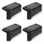 Pack X4 Luces Solar Lampara Escalera Jardin Exterior Deco - comprar online
