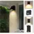 Aplique Led Aluminio Exterior 5w Color Negro Luz Abajo Cálida - comprar online