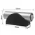 Imagen de Aplique Led Bidi Aluminio Exterior 6w Negro Plateado Moderno