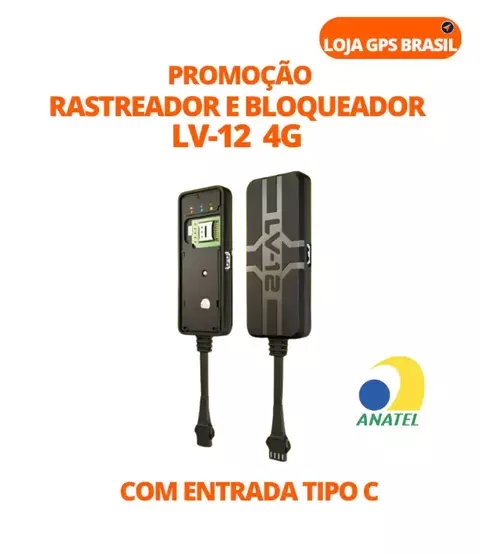 LV 12 4G Rastreador e Bloqueador para Todos os Tipos de Veiculos - comprar online