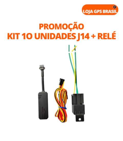 KIT 10 PEÇAS J14 2G + RELÉ DE BLOQUEIO e SEM RELÉ