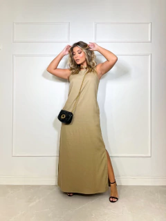 Vestido Romana Bege - YVYRA