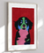 Quadro Border Collie (Com margem Branca) - loja online