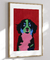 Quadro Border Collie (Com margem Branca)