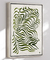 Imagem do Quadro Zebra Oliva