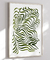 Quadro Zebra Oliva - loja online