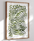 Quadro Zebra Oliva - loja online