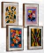 Quarteto de Quadros Mercado das Flores 02 - loja online