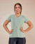 T-shirt Long - Verde - Bella Vita Fitwear