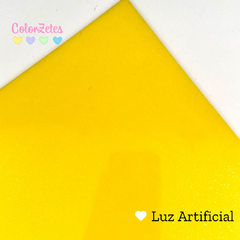 Chapa de acrílico 40x50cm - Amarelo Sol (2mm) - AM200 - comprar online