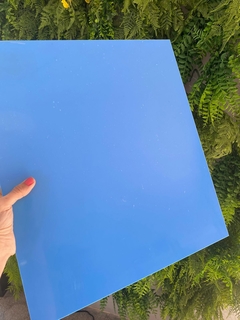 Chapa de acrílico 40x45cm - Azul céu (2mm) - AZ651