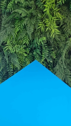 Chapa de acrílico 40x50 - Azul Escuro Espelhado