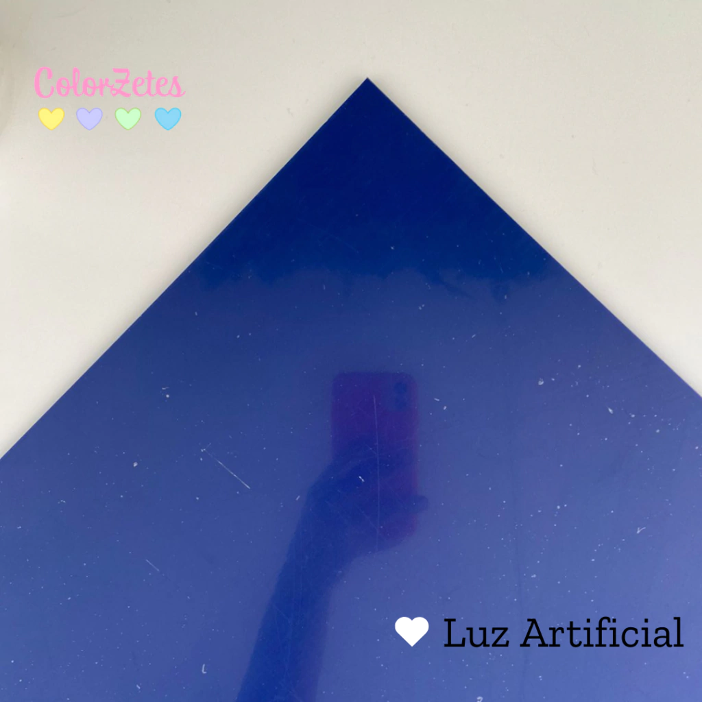 Chapa de acrílico 40x50cm - Azul Royal (2mm) - AZ600