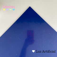 Chapa de acrílico 40x50cm - Azul Royal (2mm) - AZ601