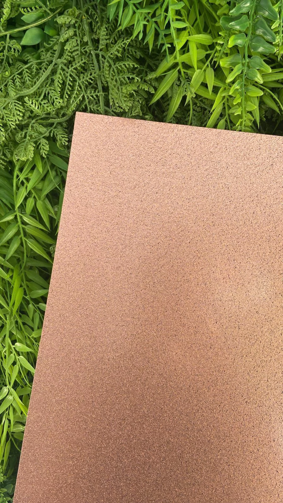 Chapa Glitter c/ fundo preto 40x50cm 2mm - Rose