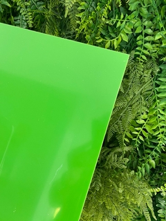Chapa de acrílico 40x50cm - Verde Folha (2mm)