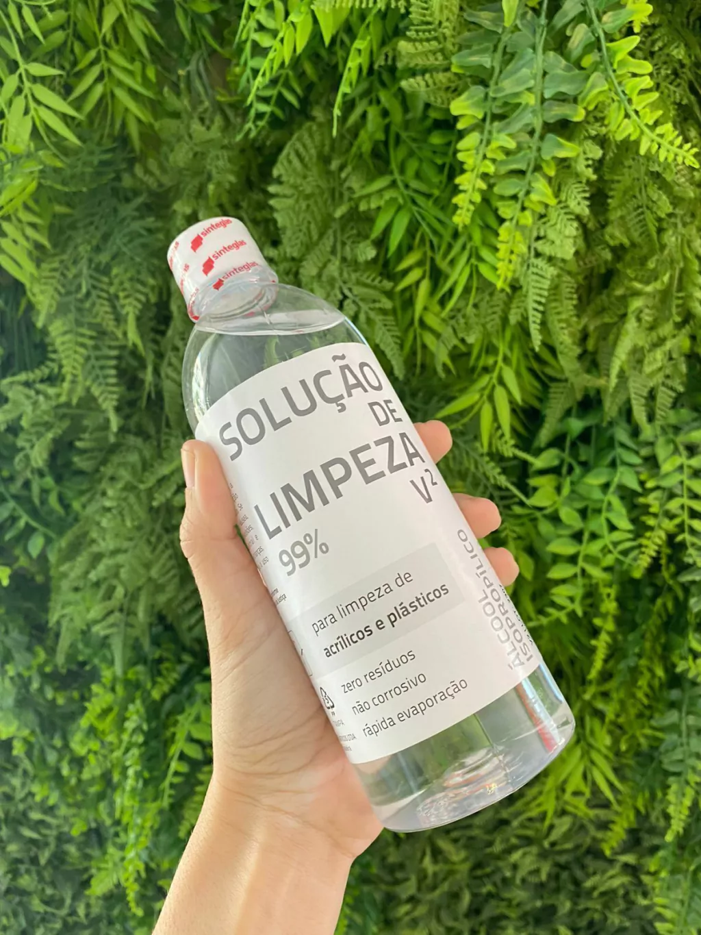 Solução de limpeza para acrílico - 500ml