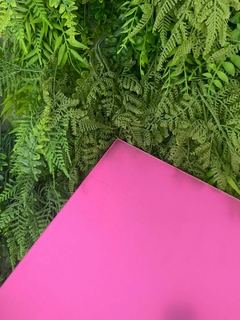 Chapa de acrílico 40x50 2mm - Rosa Espelhado