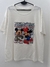 Remera mickey y mini blanca