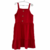 Vestido de verão vermelho
